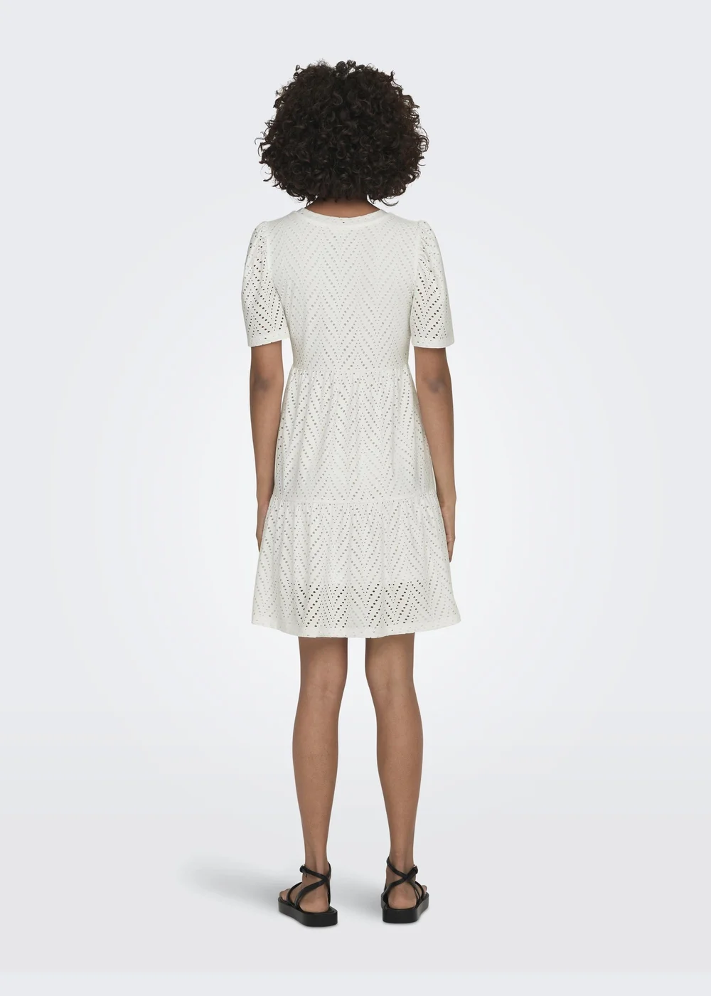 JDY White Carla Cathinka Dress - 12 Image 2