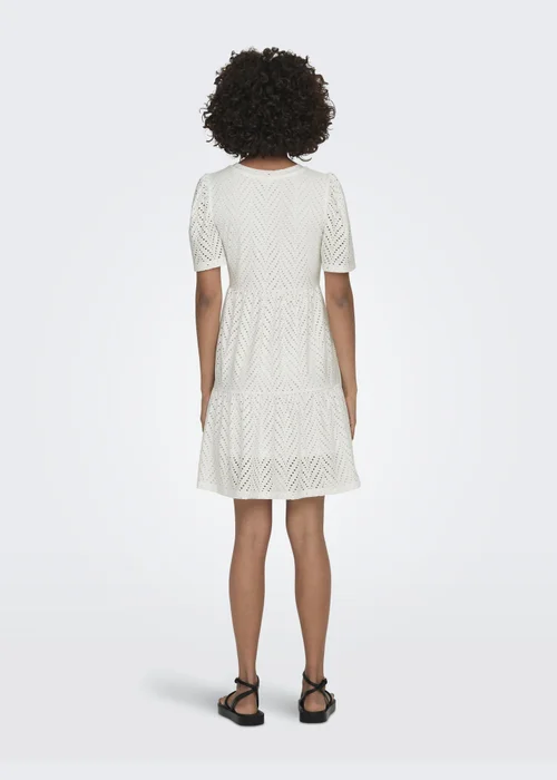 JDY White Carla Cathinka Dress - 12 Image 2
