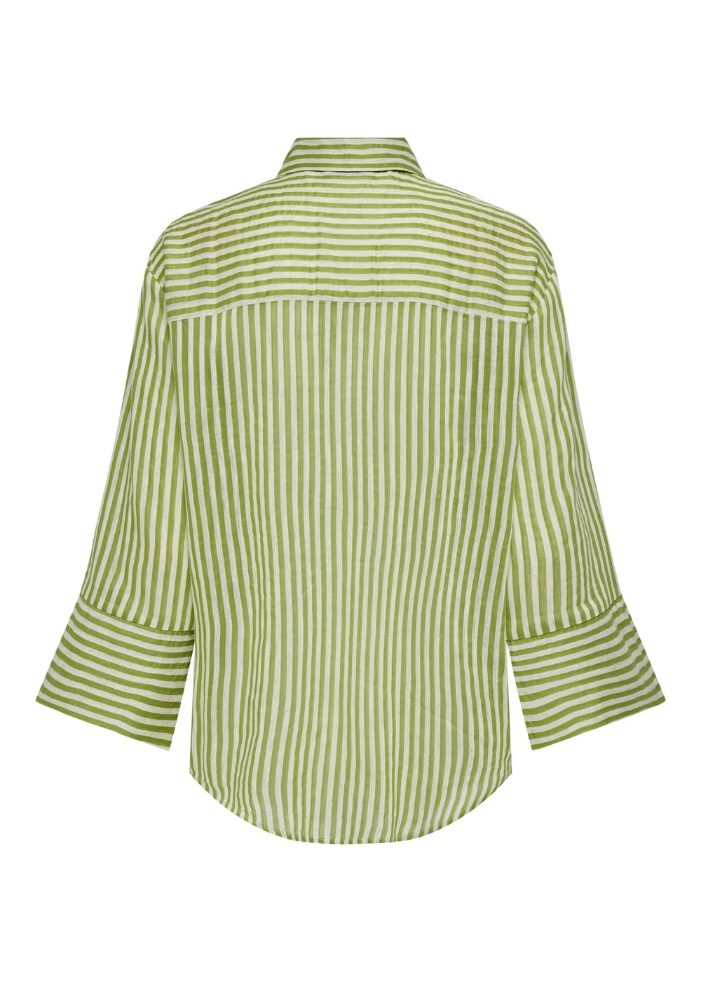 JDY Green Martina Stripped Shirt - 12 Image 3