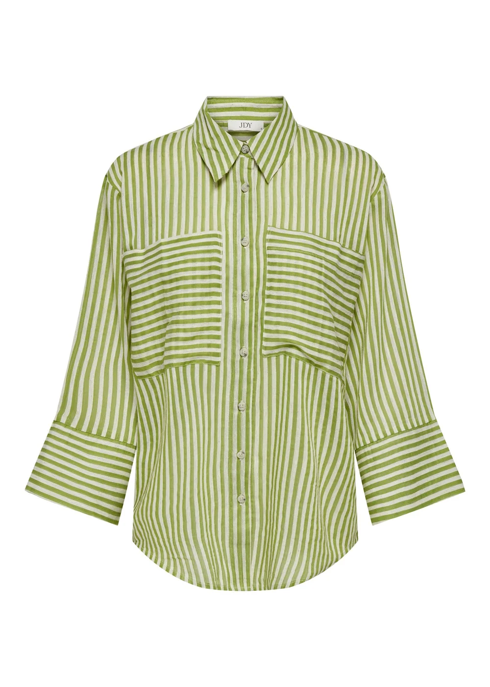 JDY Green Martina Stripped Shirt - 12 Image 5