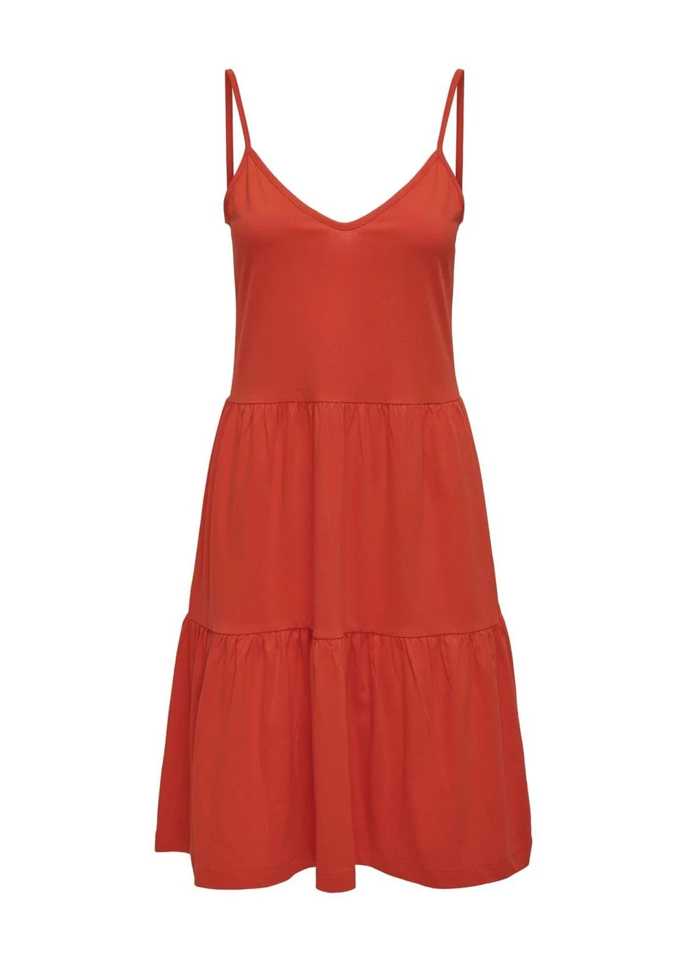 JDY Red Tie Swing Dress - 8 Image 6