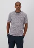 Grey Space Dye T-Shirt - S Image 3