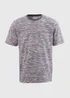 Grey Space Dye T-Shirt - S Image 5