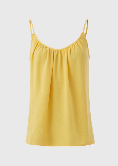 Yellow Solid Cami Top - 8 Image 5