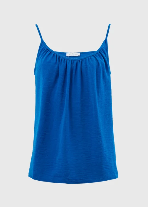 Blue Solid Cami Top - 8 Image 5