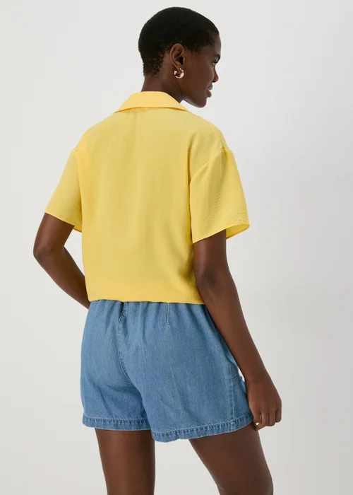 Yellow Tie Front Shirt - 8 Image 2