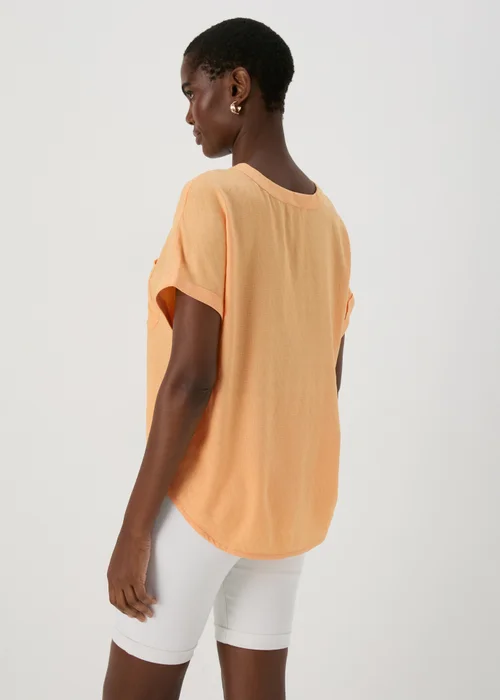 Peach Pocket Box Top - Size 8 Image 2