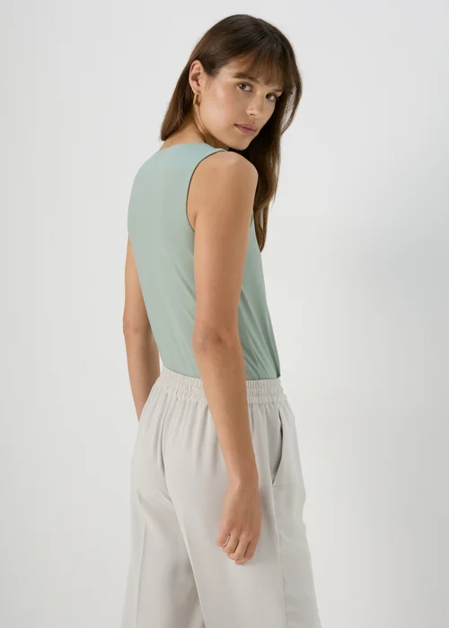 Et Vous Sage Double Layer Vest - Size 8 Image 2