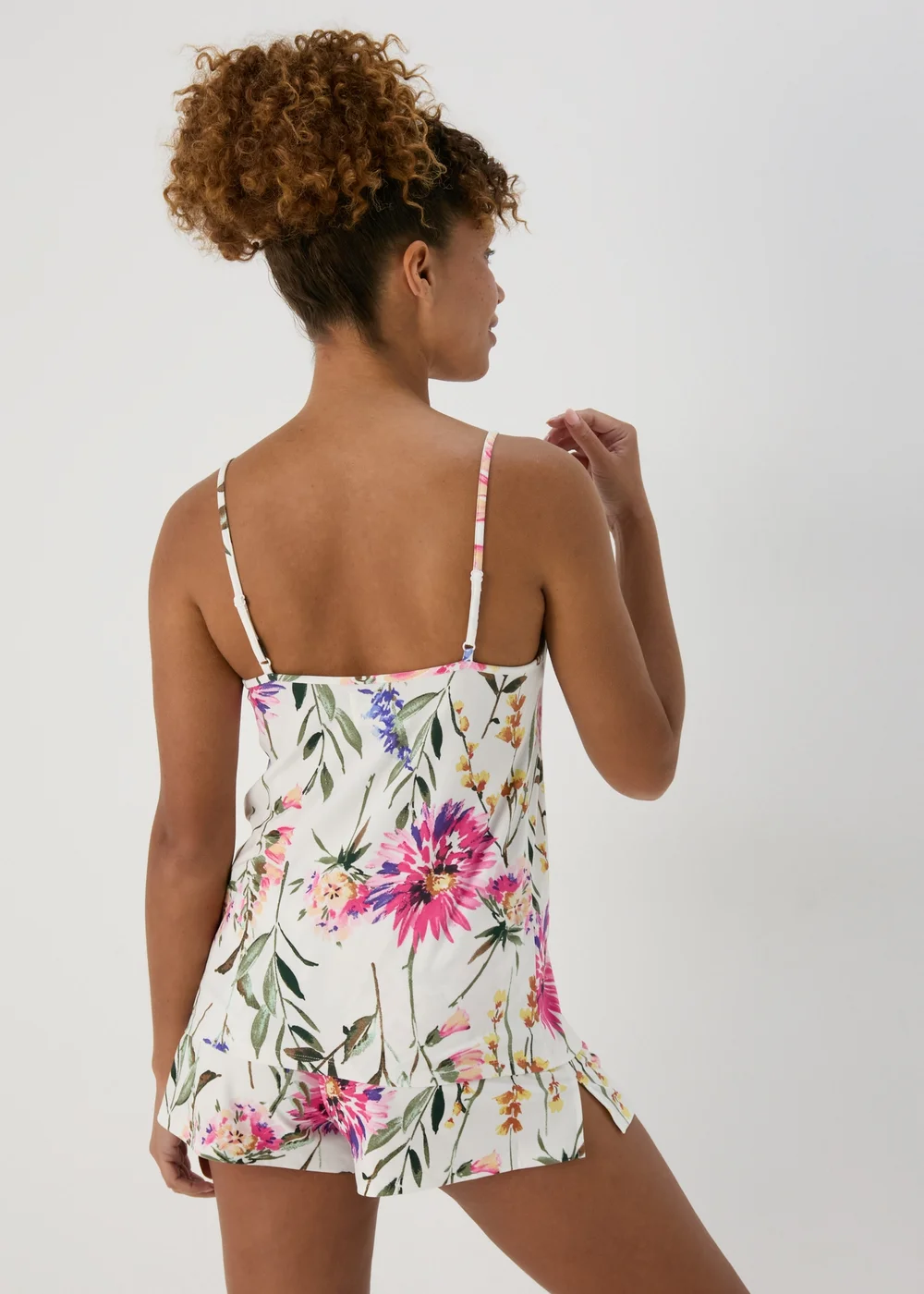 Cream Floral Top - Extra small Image 2