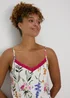 Cream Floral Top - Extra small Image 3