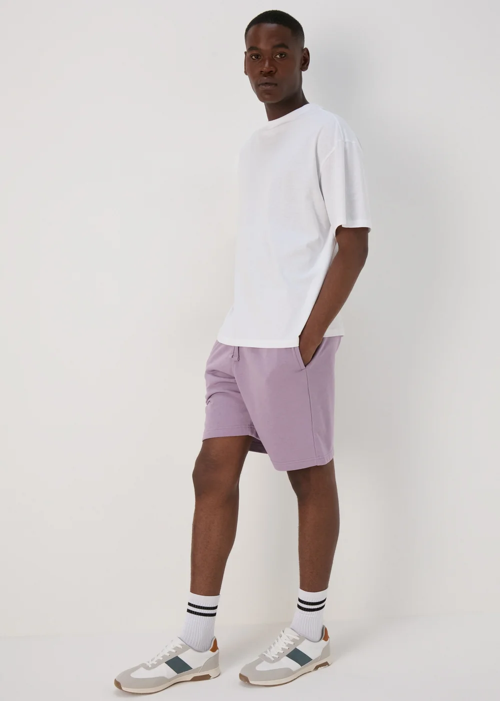 Purple Jog Shorts - XS Image 1