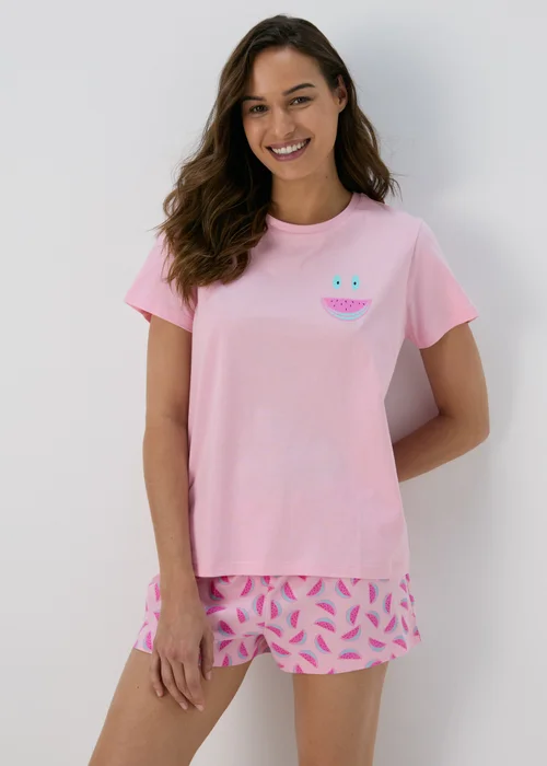 Pink Watermelon Pyjama Set - Extra small Image 1