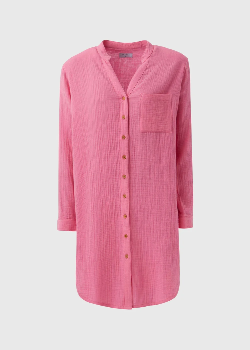 Pink Double Cloth Shirt - Extra small Image 4