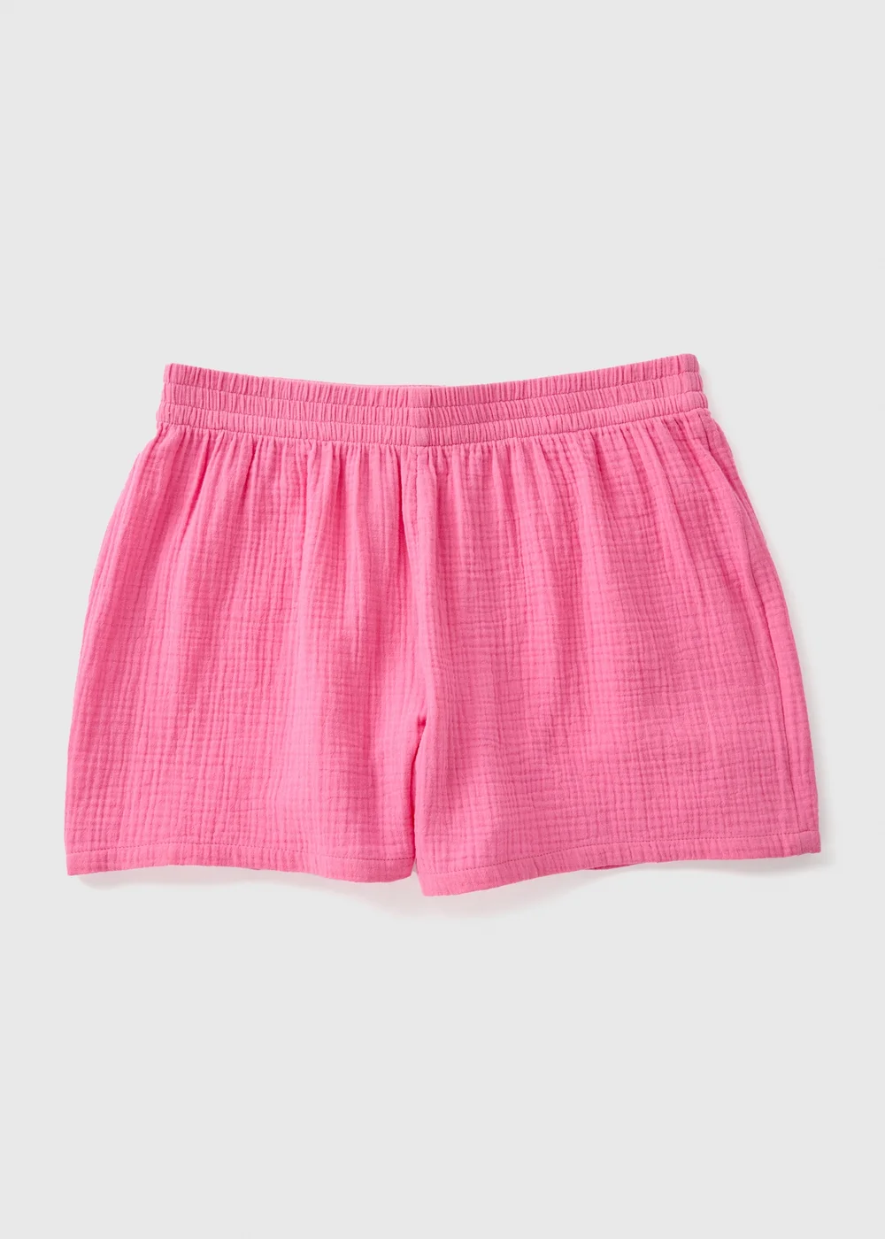 Pink Double Cloth Beach Shorts - XS Image 1