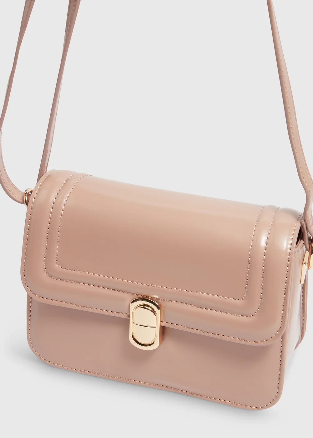 Pink Cross Body Bag - One Size Image 3