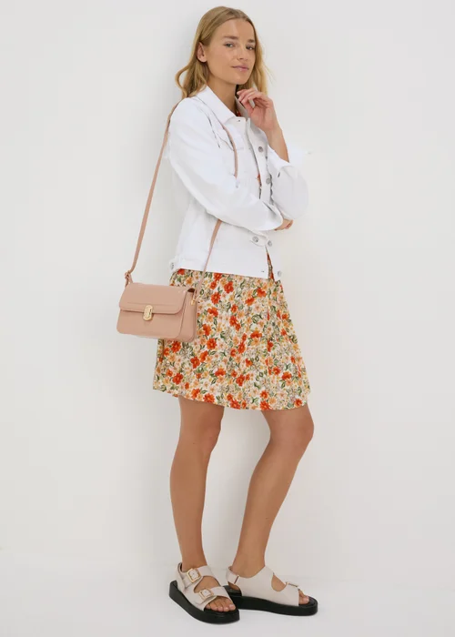 Pink Cross Body Bag - One Size Image 1