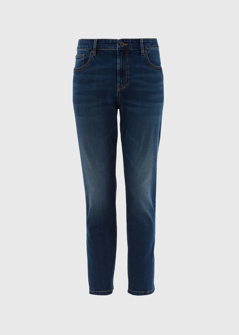 Dark Wash Denim Comfort Fit Jeans - 30 R Image 1