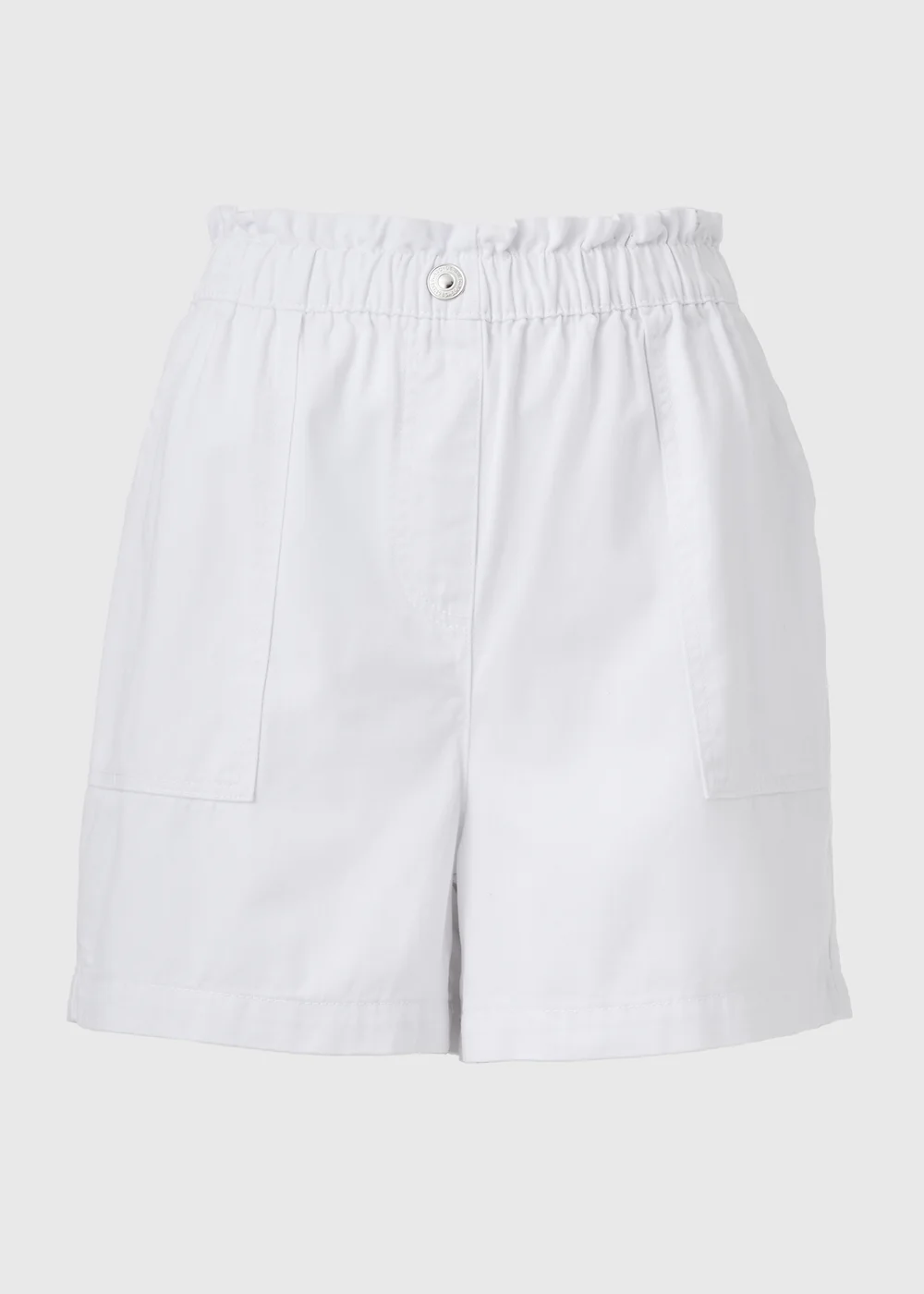 White Paperbag Shorts - 8 Image 5