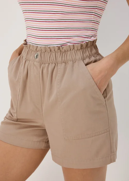 Stone Paperbag Shorts - 8 Image 3