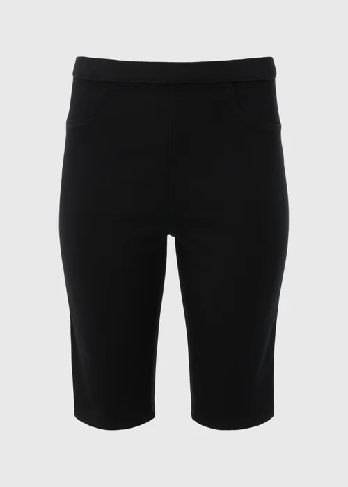 Black Rosie Knee Shorts - 8 Image 5
