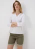 Khaki Denim Shorts - 8 Image 1