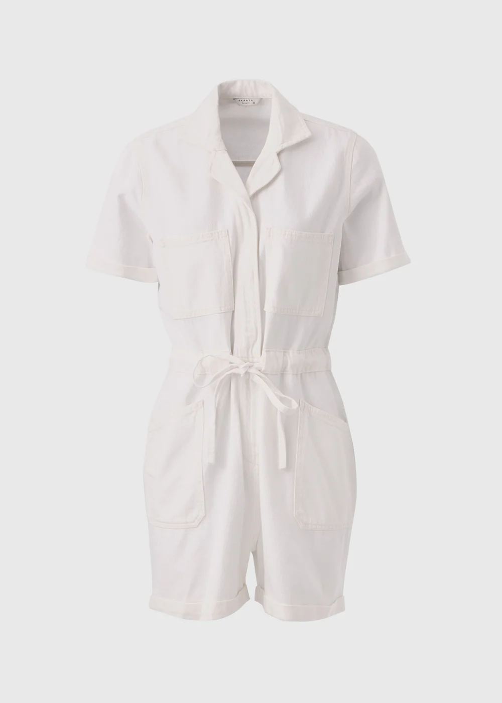 Ecru Denim Playsuit - 8 Image 5