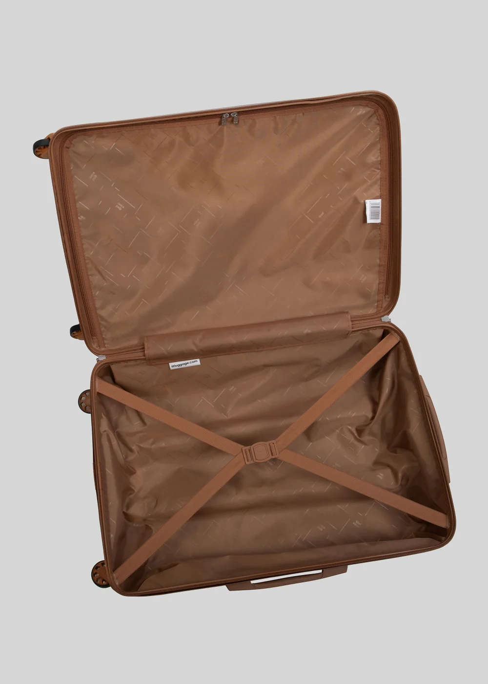 IT Luggage Black Hard Shell Suitcase - Cabin Image 2