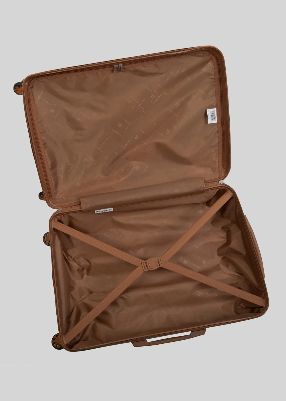 IT Luggage Yellow Hard Shell Suitcase - Cabin Image 2