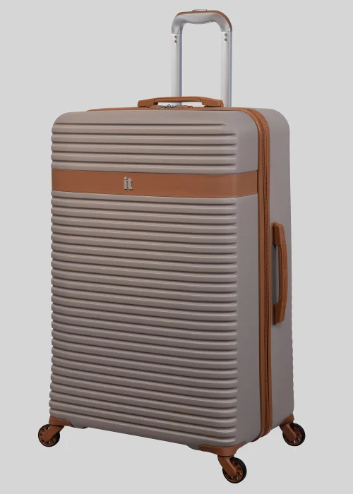 IT Luggage Ecru Hard Shell Suitcase - Cabin Image 3