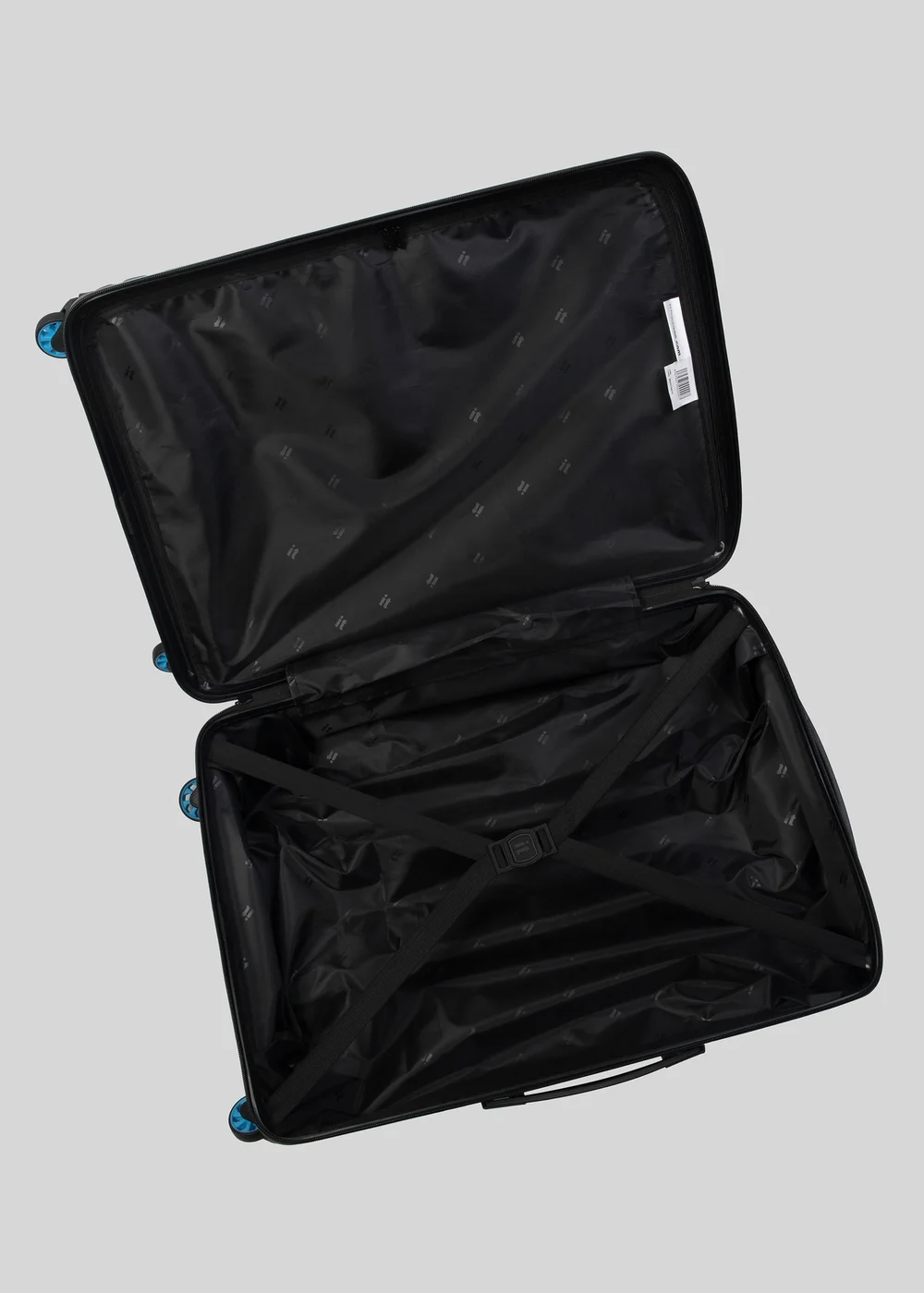 IT Luggage Grey Hard Shell Suitcase - Cabin Image 2