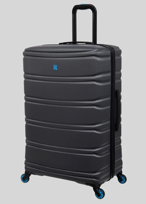 IT Luggage Grey Hard Shell Suitcase - Cabin Image 3
