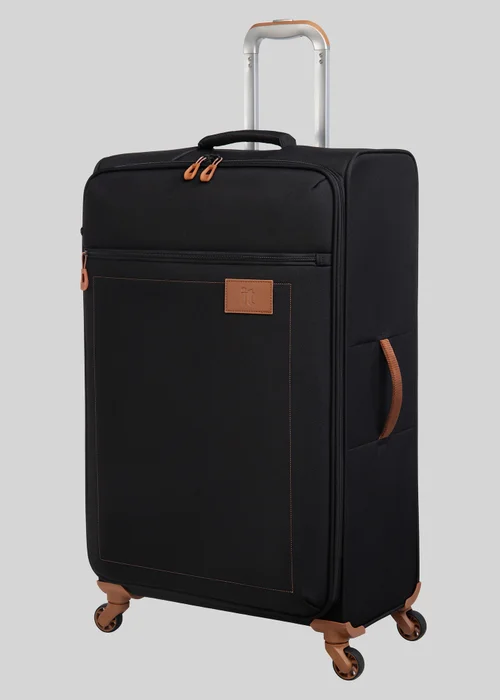 IT Luggage Soft Black Suitcase - Cabin Image 3