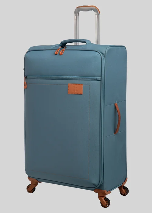 IT Luggage Soft Blue Suitcase - Cabin Image 3