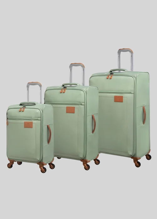 IT Luggage Soft Sage Suitcase - Large Image 1