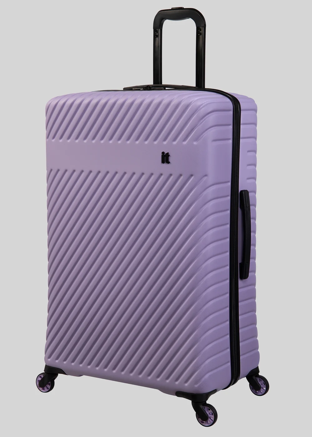 IT Luggage Lilac Hard Shell Suitcase - Cabin Image 3