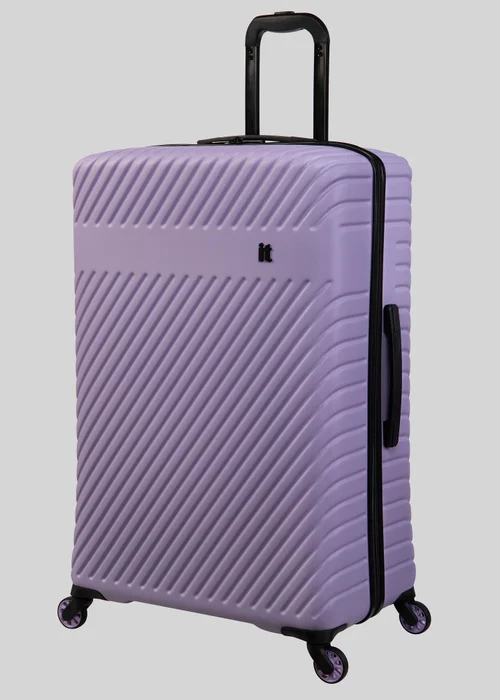 IT Luggage Lilac Hard Shell Suitcase - Cabin Image 3