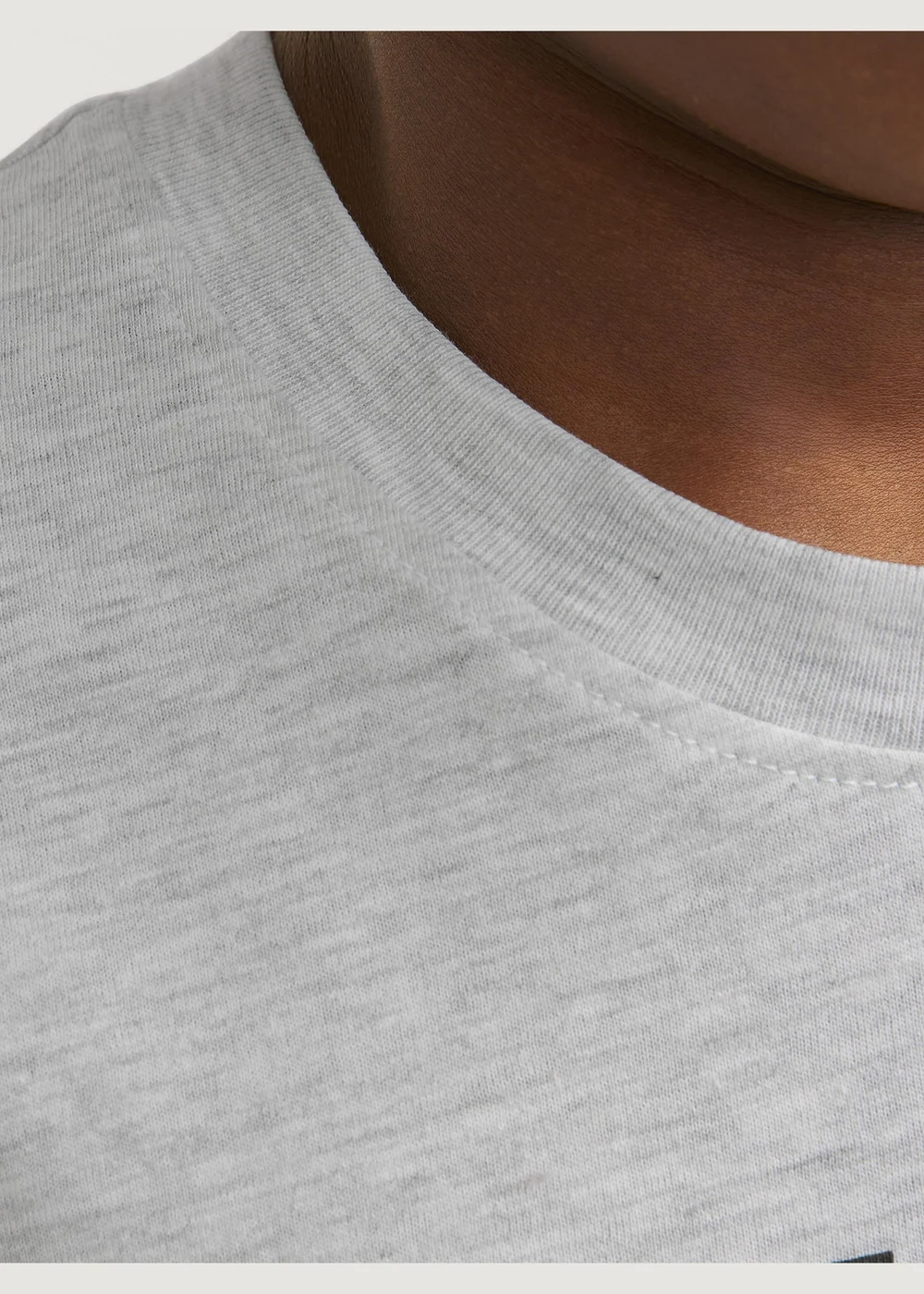 Jack & Jones Boys Grey Crew Neck T-Shirt (6-16yrs) - Age 6 Years Image 6