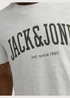 Jack & Jones Boys Grey Crew Neck T-Shirt (6-16yrs) - Age 6 Years Image 3