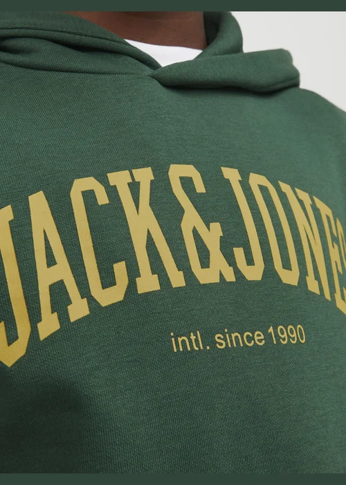 Jack & Jones Boys Green Hoodie (8-16yrs) - 8 Yrs Image 4