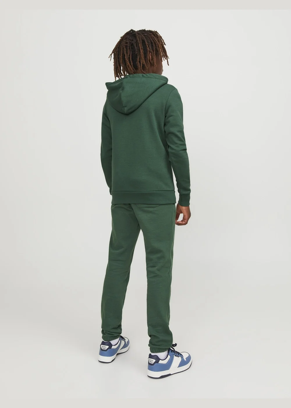 Jack & Jones Boys Green Hoodie (8-16yrs) - 8 Yrs Image 6
