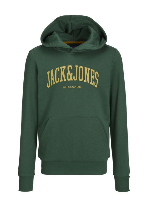 Jack & Jones Boys Green Hoodie (8-16yrs) - 8 Yrs Image 2