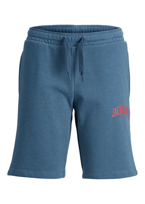 Jack & Jones Boys Blue Sweat Shorts (8-16yrs) - Age 8 Years Image 1