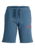 Jack & Jones Boys Blue Sweat Shorts (8-16yrs) - Age 8 Years Image 1