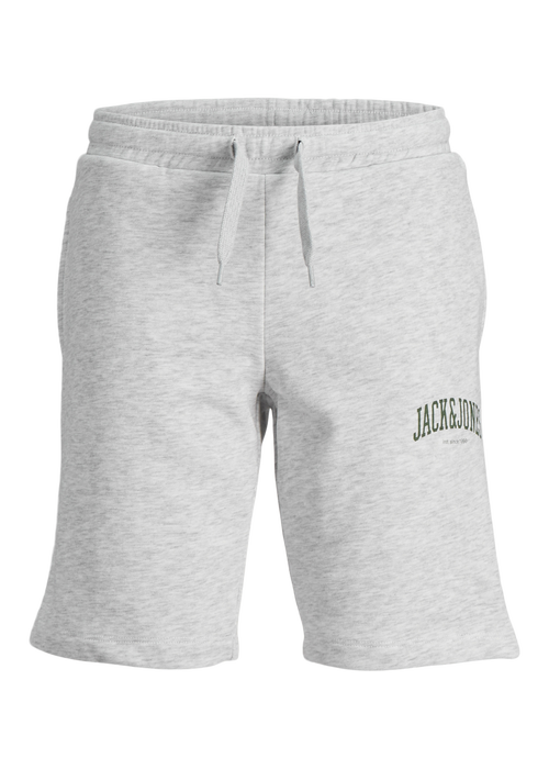 Jack & Jones Boys White Sweat Shorts (8-16yrs) - Age 8 Years Image 1