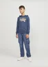 Jack & Jones Boys Blue Hooded Sweatshirt (8-16yrs) - Age 8 Years Image 1
