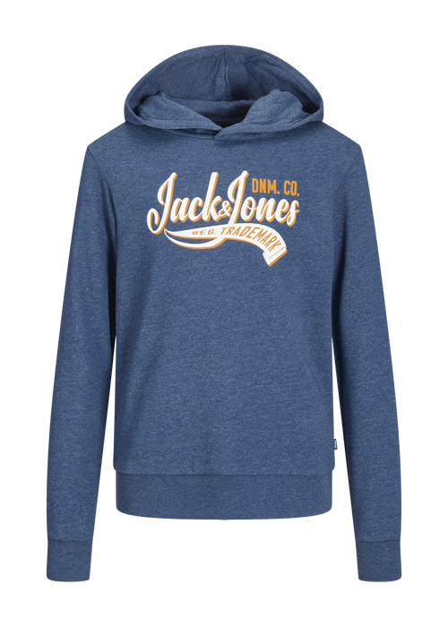 Jack & Jones Boys Blue Hooded Sweatshirt (8-16yrs) - Age 8 Years Image 7