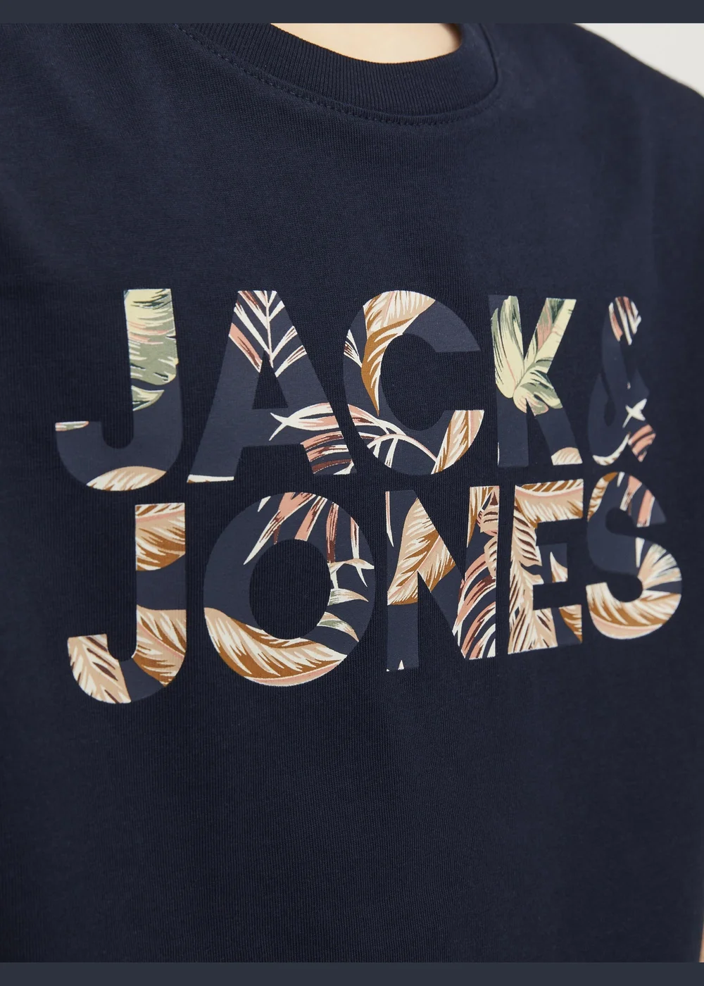Jack & Jones Navy Slogan T-Shirt (6-16yrs) - Age 6 Years Image 5
