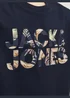 Jack & Jones Navy Slogan T-Shirt (6-16yrs) - Age 6 Years Image 5