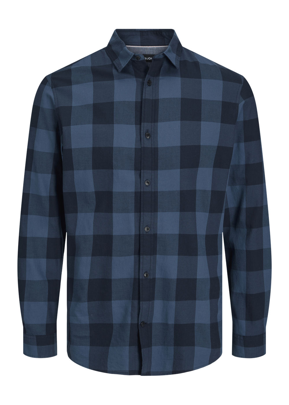 Jack & Jones Boys Blue Gingham Shirt (6-16yrs) - 8 Yrs Image 1