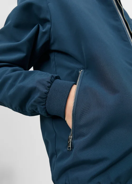 Jack & Jones Boys Blue Bomber Jacket (6-16yrs) - Age 10 Years Image 4